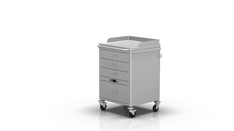 Anaesthetics cabinets and emergency trolleys