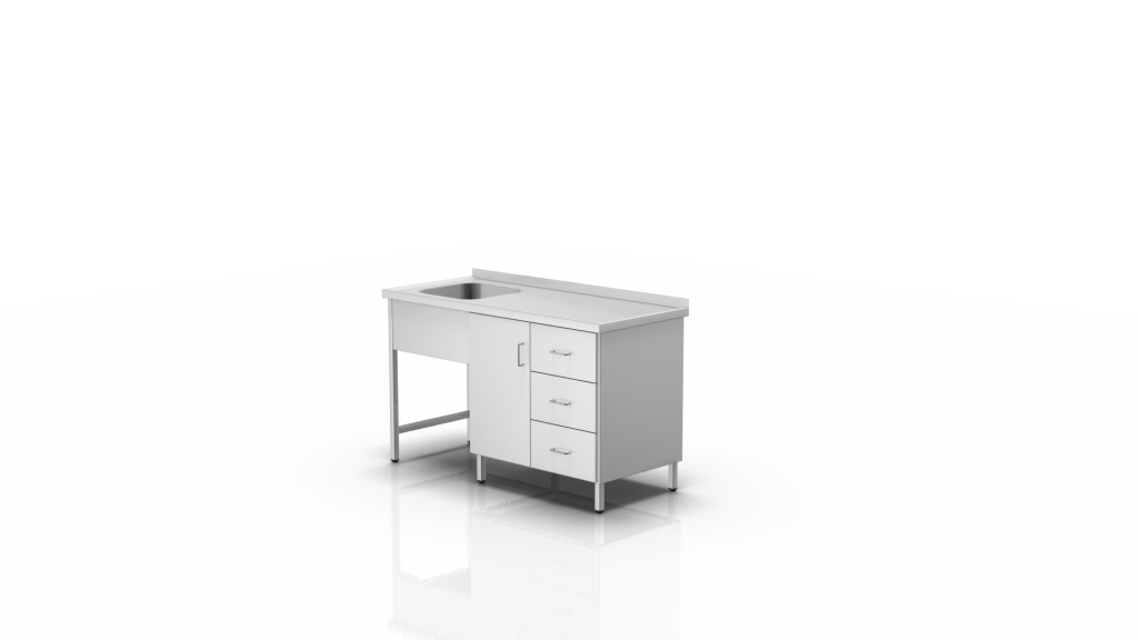 Medical working tables for central sterilization rooms