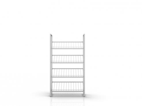 Baskets, shelves and trolleys for sterile products