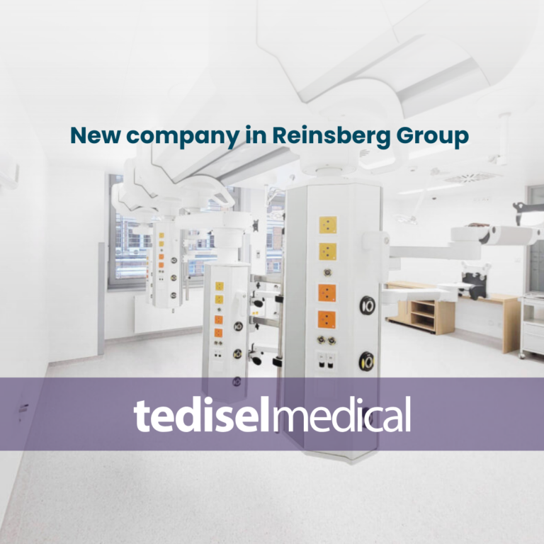 Reinsberg Group strengthens its position in Spain and in infrastructural products with the acquisition of Tedisel Medical